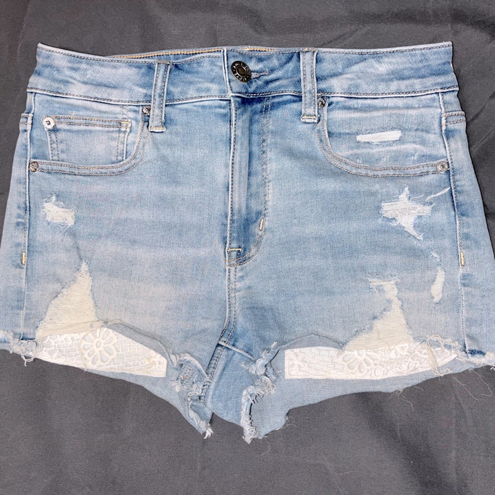 AE Super High Rise Shorts